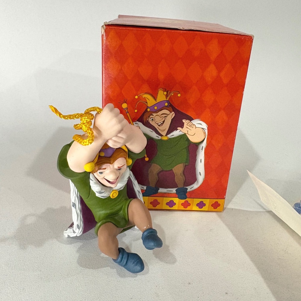Disney Hunchback of Notre Dame Quasimodo Grolier Ornament First Issue Box COA